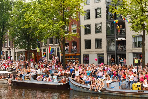 Amsterdam  Gay Pride 2014 — Stock Photo, Image