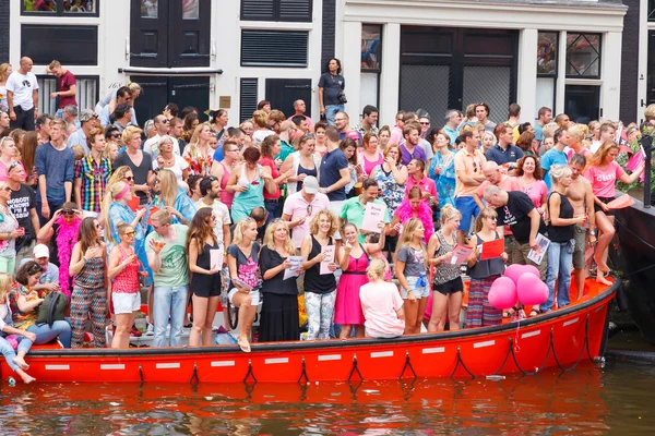 Amsterdams Gay Pride 2014. — Stockfoto