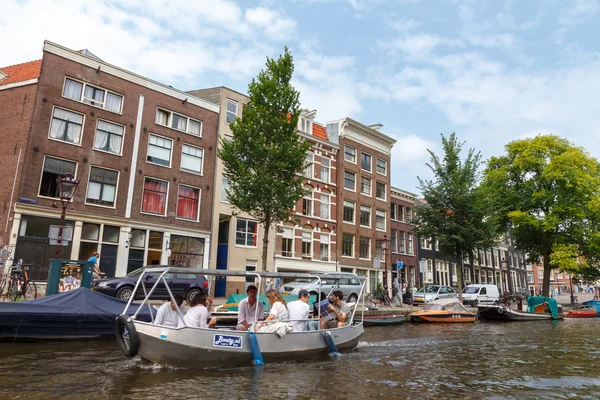 Canales de Amsterdam . —  Fotos de Stock