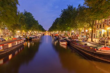 amsterdam kanalları.