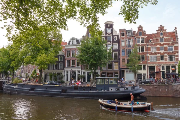 Canales de Amsterdam . —  Fotos de Stock