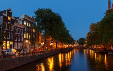 amsterdam kanalları.