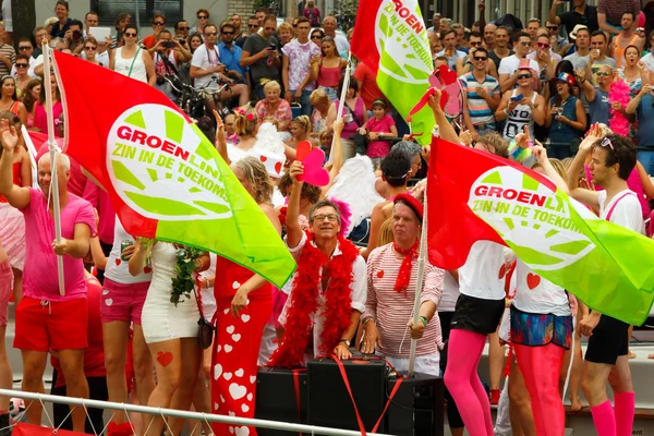 Orgoglio gay Amsterdam 2014. — Foto Stock