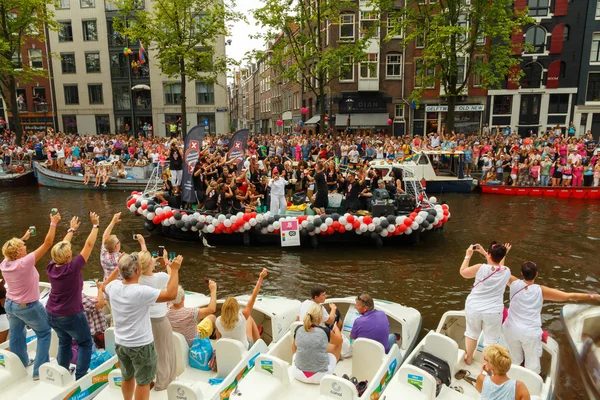 Amsterdam  Gay Pride 2014. — Stock Photo, Image