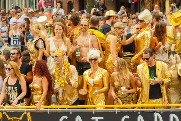 Orgoglio gay Amsterdam 2014. — Foto Stock