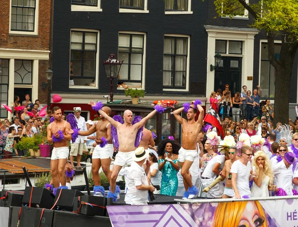 Orgoglio gay Amsterdam 2014. — Foto Stock