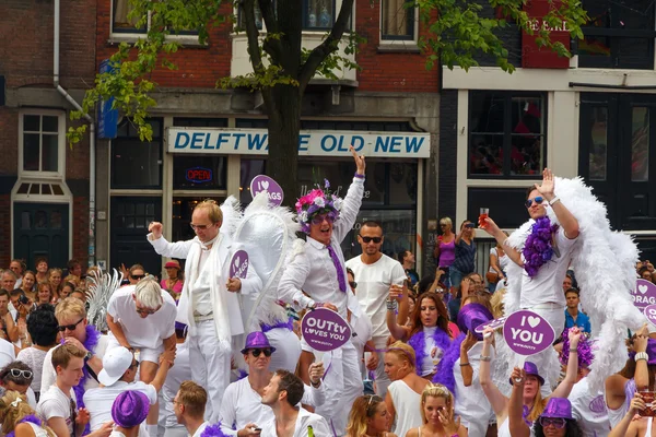 Amsterdam  Gay Pride 2014. — Stock Photo, Image