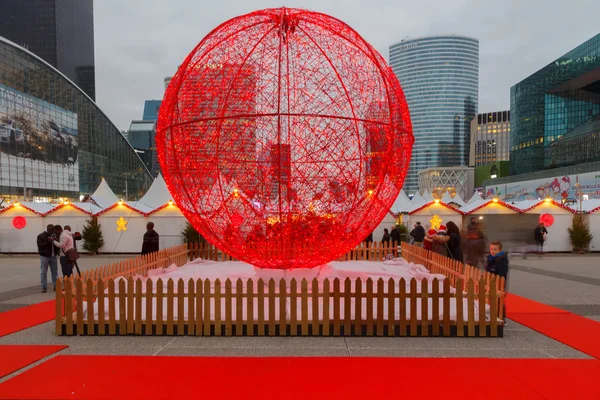 Paris. La Defense Esplanade. — Stock Photo, Image