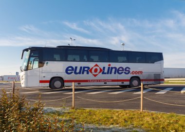 Yolcu Otobüsü. Eurolines.