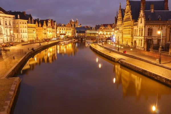 Bélgica. Gent... . — Fotografia de Stock