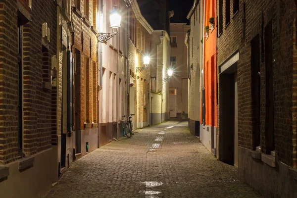 Straat in Brugge. — Stockfoto