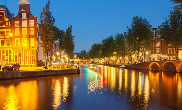 Amsterdams canals. — Stock Photo, Image