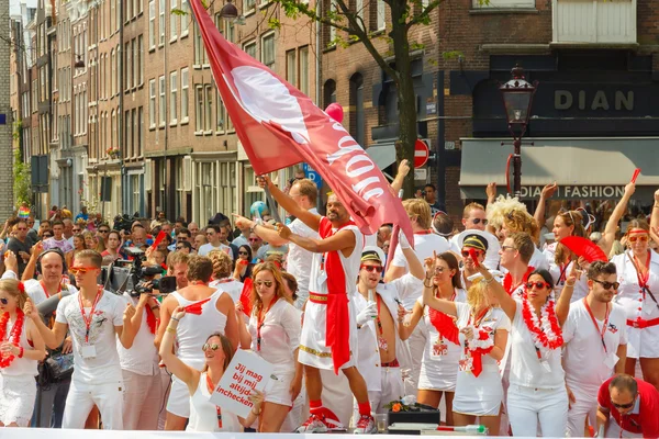 Orgoglio gay Amsterdam 2014. — Foto Stock