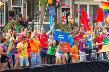 Amsterdam Eşcinsel gurur 2014.