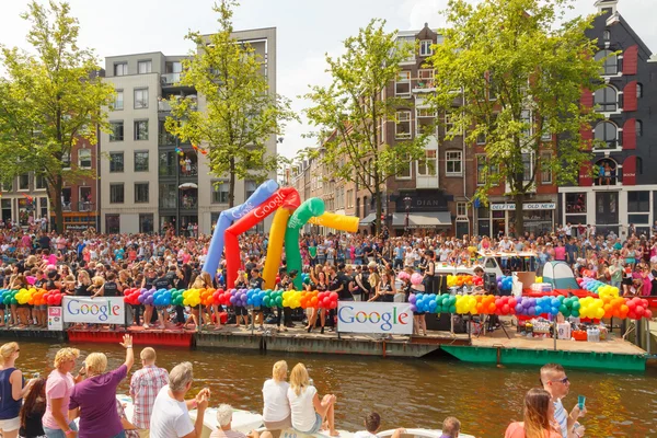 Amsterdam  Gay Pride 2014. — Stock Photo, Image