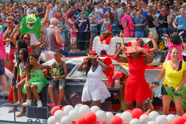 Orgoglio gay Amsterdam 2014. — Foto Stock