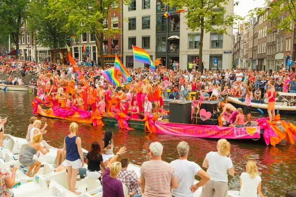 Amsterdam Eşcinsel gurur 2014.