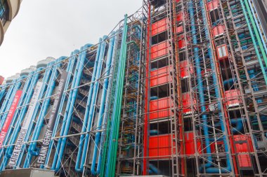 Paris. Pompidou Sanat Merkezi.