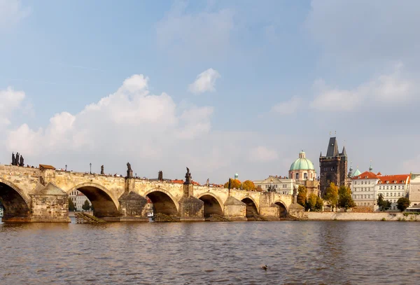 Praha. Jembatan Charles . — Stok Foto