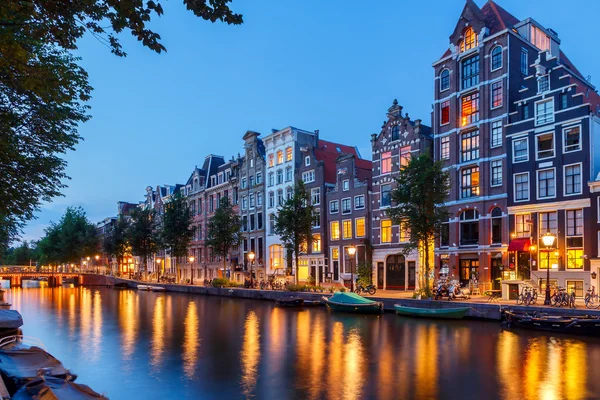 Amsterdam's canals. — Stock Photo, Image