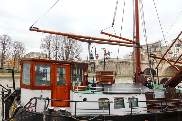 Paris. Promenade entlang der Seine. — Stockfoto