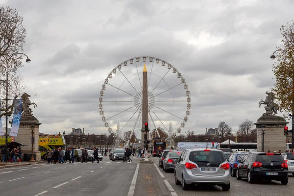 Paris. Ferris wheel. — Stock Photo, Image