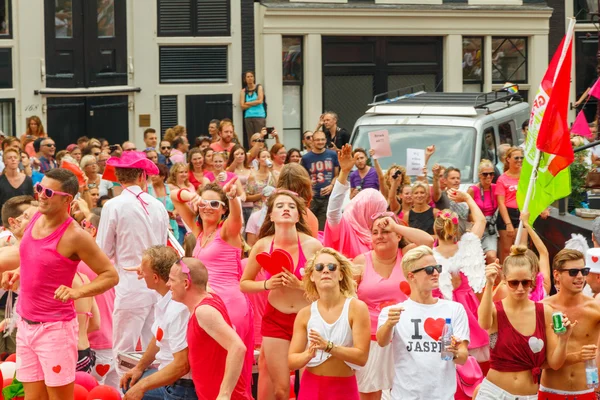 Orgoglio gay Amsterdam 2014. — Foto Stock