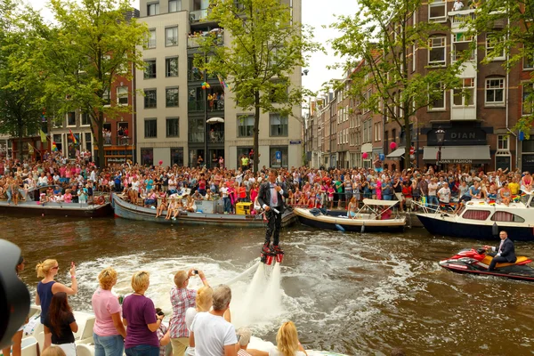 Amsterdam Gay Pride 2014. — Stockfoto