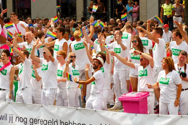 Amsterdam  Gay Pride 2014. — Stock Photo, Image