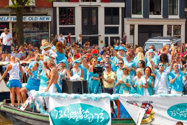 Orgoglio gay Amsterdam 2014. — Foto Stock