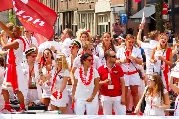 Amsterdam Gay Pride 2014. — Stockfoto