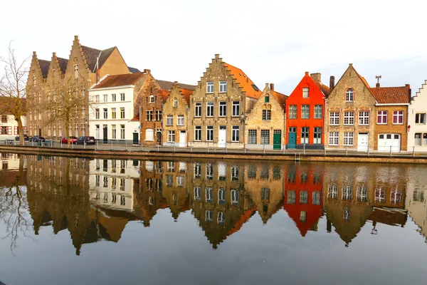 Strade di Bruges . — Foto Stock