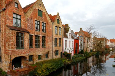 Bruges sokakları.