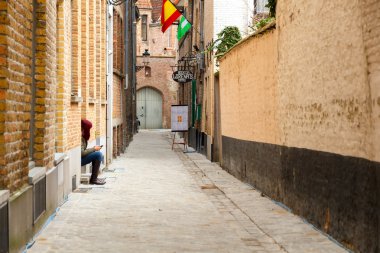Bruges sokakları.