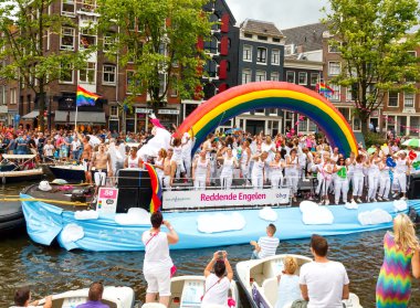 Amsterdam Eşcinsel gurur 2014.