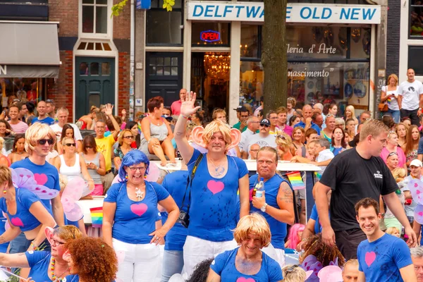 Amsterdam Eşcinsel gurur 2014. — Stok fotoğraf