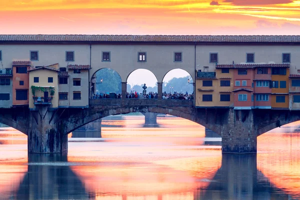 Florence. Ponte Vecchio. — Stock Photo, Image