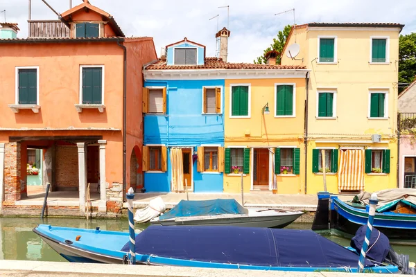 La isla de Burano. Italia . — Foto de Stock