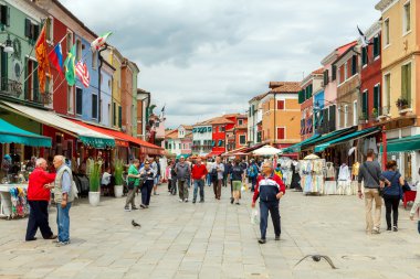 Venice. The island of Burano.
