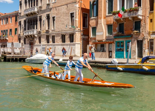 Italia. Venezia. Vogalonga Regata . — Foto Stock