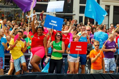 Amsterdam Eşcinsel gurur 2014.