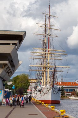 Gdynia. Deniz istasyonu.