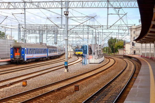 Gdynia. Bahnhof. — Stockfoto