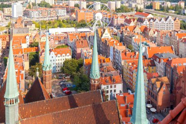 Gdansk. Üstten Görünüm.