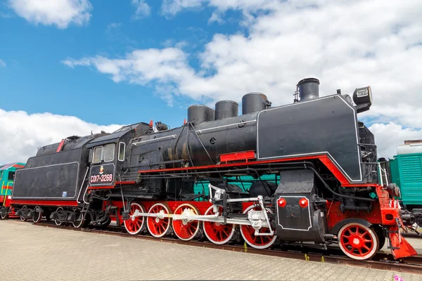 Alte Dampflokomotive. — Stockfoto