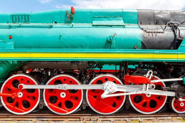 Старий пар локомотив . — стокове фото