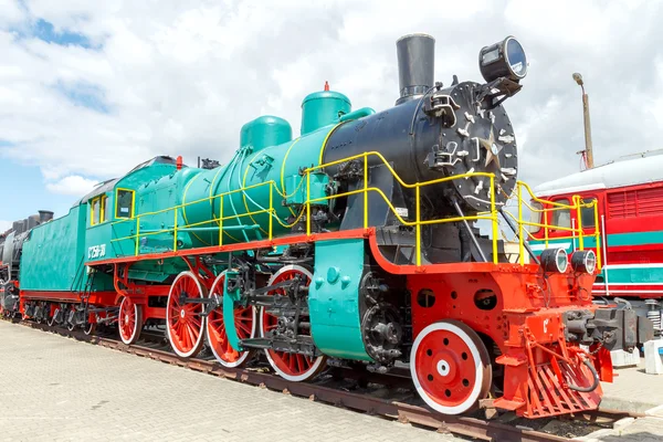 Alte Dampflokomotive. — Stockfoto