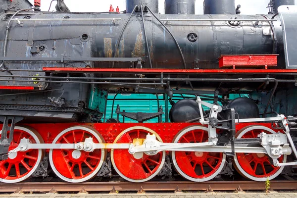 Старий пар локомотив . — стокове фото