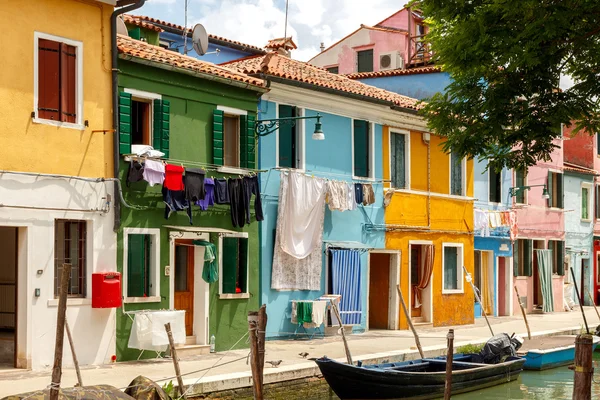 Italy. The island of Burano. — Stock Photo, Image