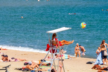 Barcelona. Barceloneta Beach.